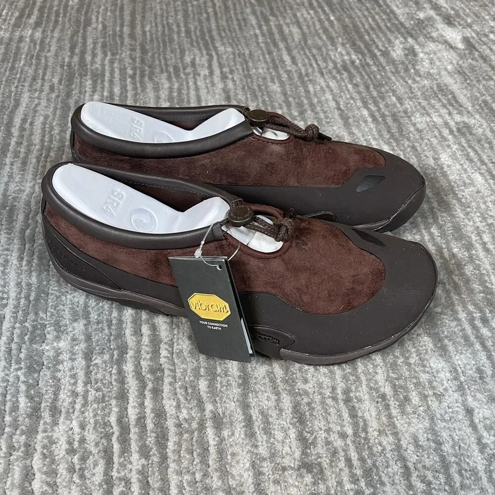 New Balance MT10T Shoes Mens 9.5 Brown Suede Vibram Tokyo Design Studio Sneakers